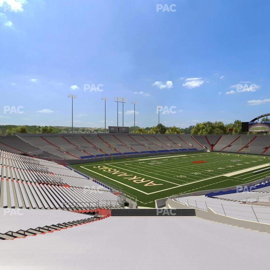 War Memorial Stadium (Little Rock) - Section 32 Seat View