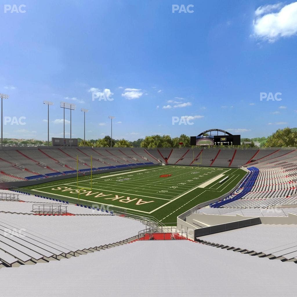 War Memorial Stadium (Little Rock) - Section 33 Seat View