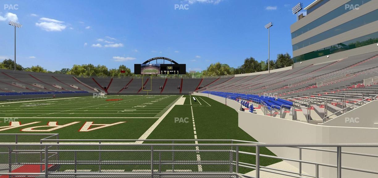War Memorial Stadium (Little Rock) - Section 34 Seat View