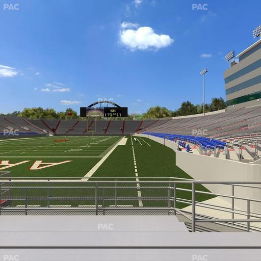 War Memorial Stadium (Little Rock) - Section 34 Seat View