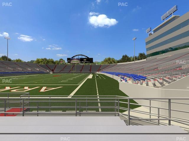 War Memorial Stadium (Little Rock) - Section 34 Seat View