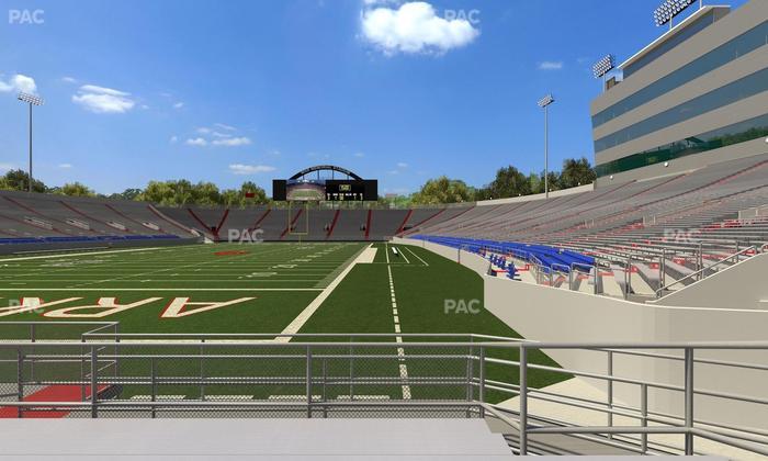 War Memorial Stadium (Little Rock) - Section 34 Seat View
