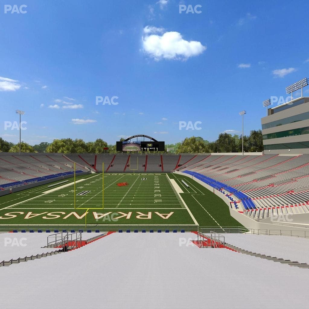 War Memorial Stadium (Little Rock) - Section 35 Seat View
