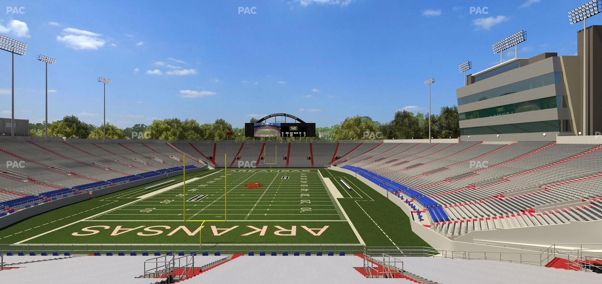 War Memorial Stadium (Little Rock) - Section 35 Seat View