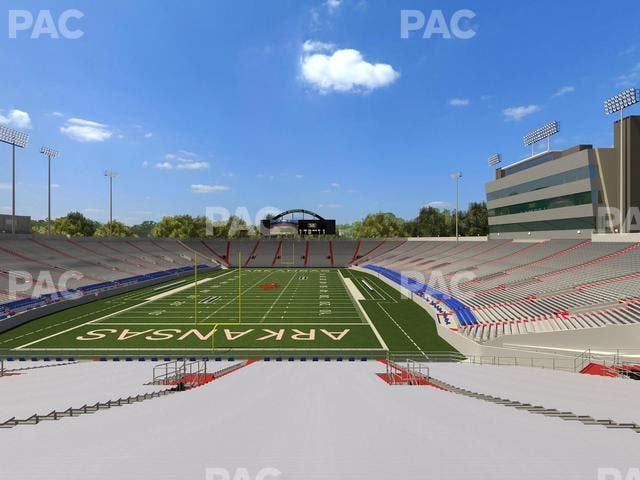 War Memorial Stadium (Little Rock) - Section 35 Seat View
