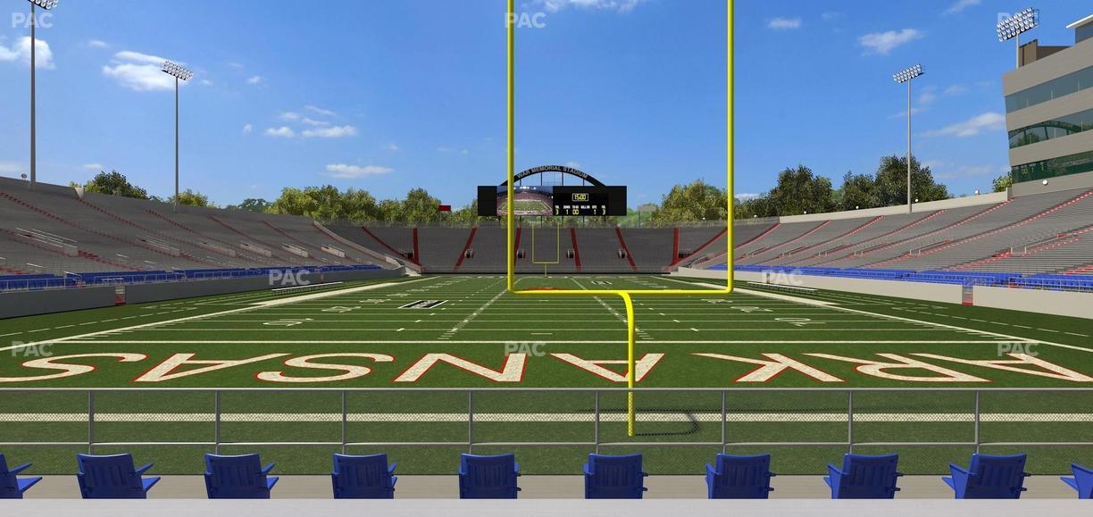 War Memorial Stadium (Little Rock) - Section 36 Seat View