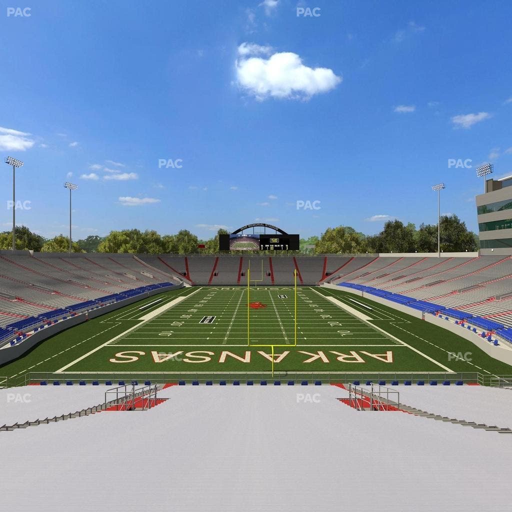 War Memorial Stadium (Little Rock) Section 36 Seat View SeatGeek