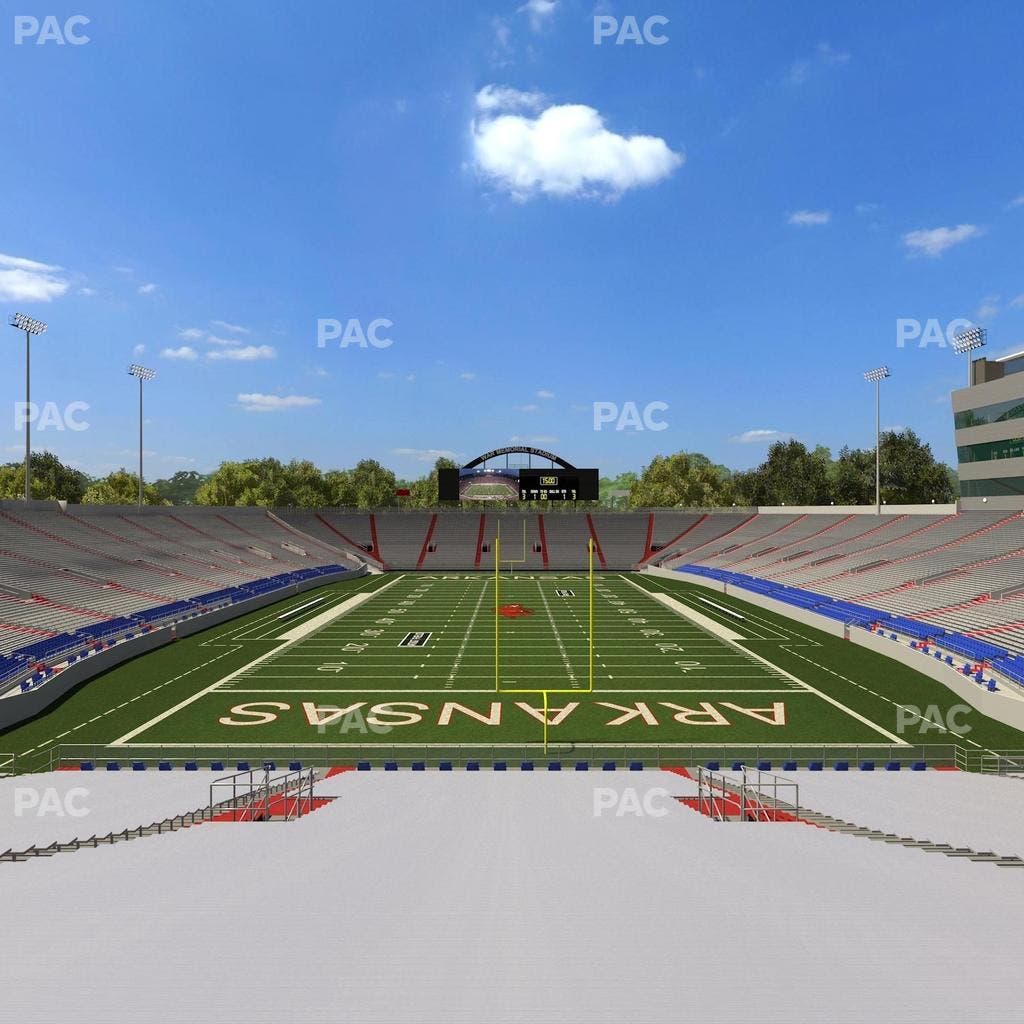 War Memorial Stadium (Little Rock) - Section 36 Seat View
