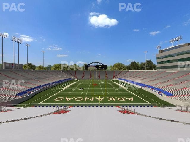 War Memorial Stadium (Little Rock) - Section 36 Seat View