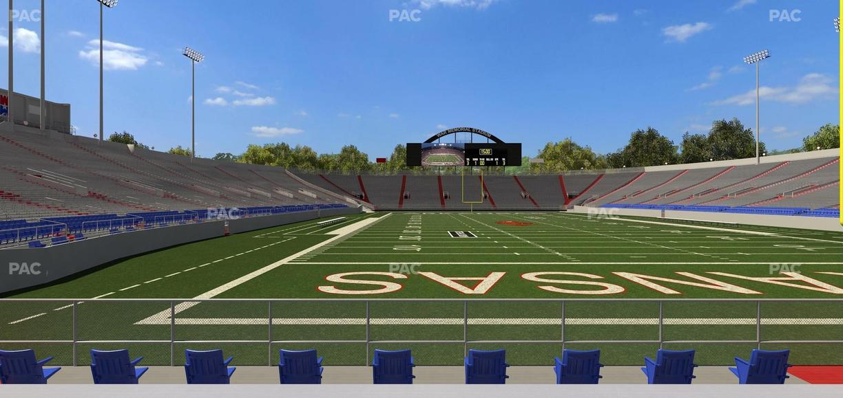 War Memorial Stadium (Little Rock) - Section 37 Seat View
