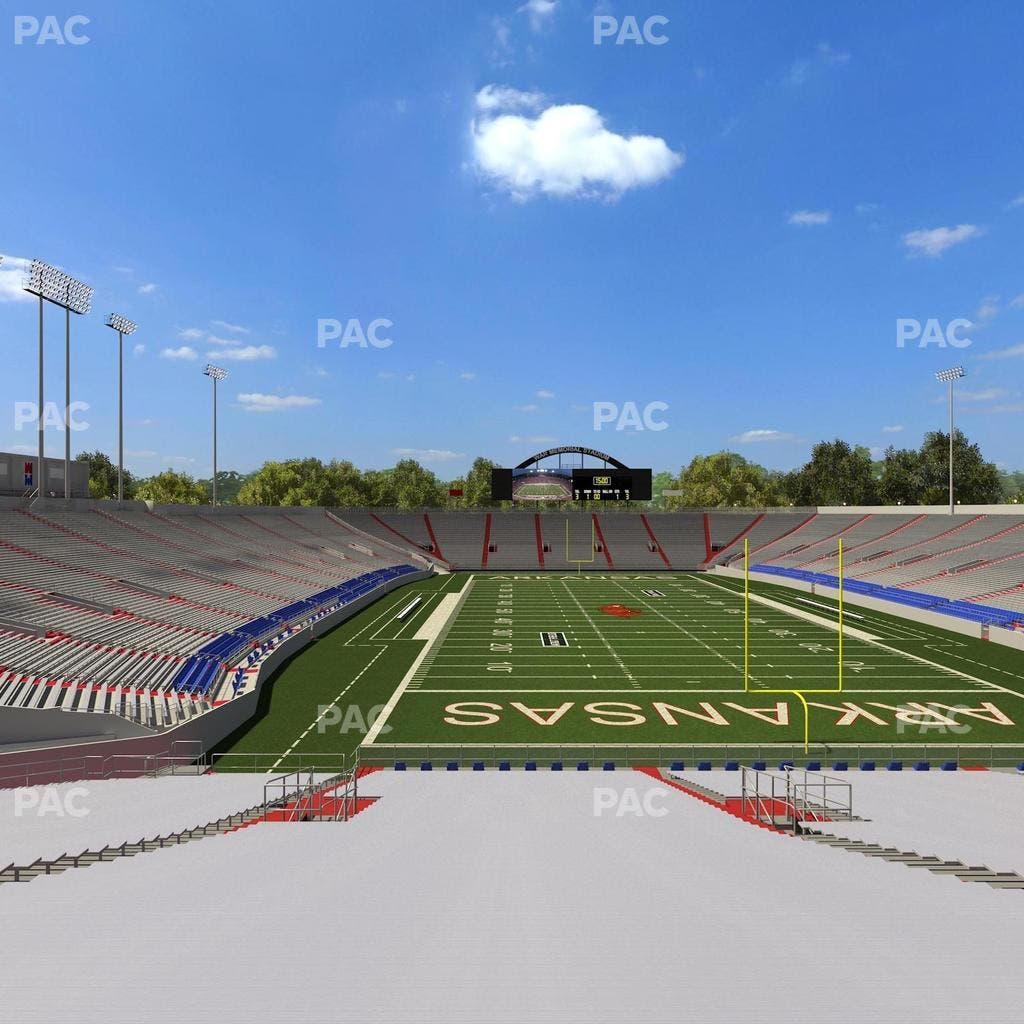 War Memorial Stadium (Little Rock) - Section 37 Seat View