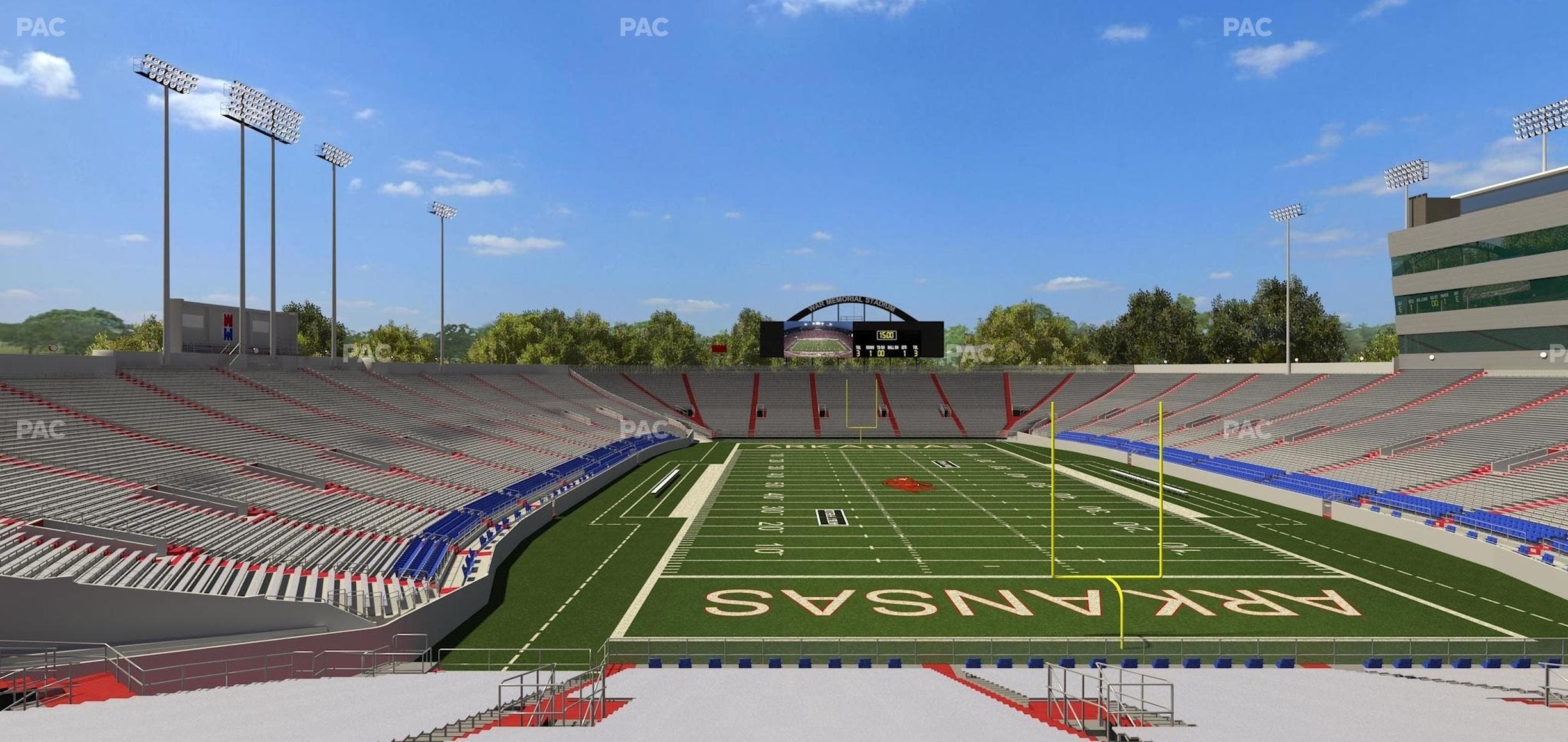 War Memorial Stadium (Little Rock) - Section 37 Seat View