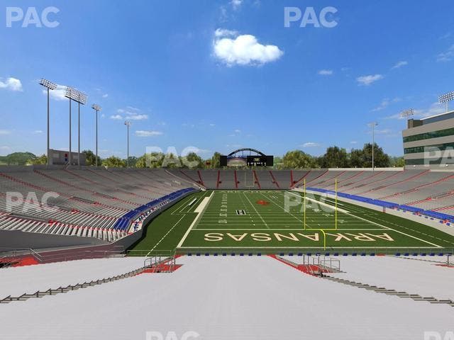 War Memorial Stadium (Little Rock) - Section 37 Seat View
