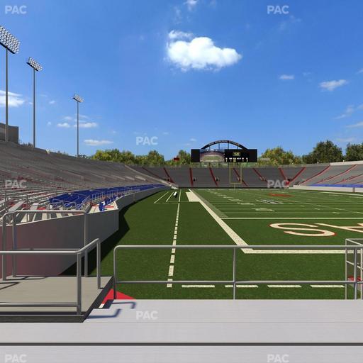 War Memorial Stadium (Little Rock) - Section 38 Seat View