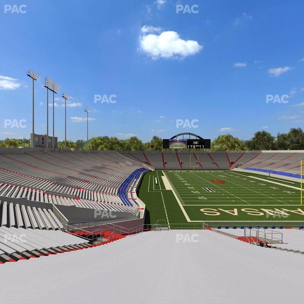 War Memorial Stadium (Little Rock) - Section 38 Seat View