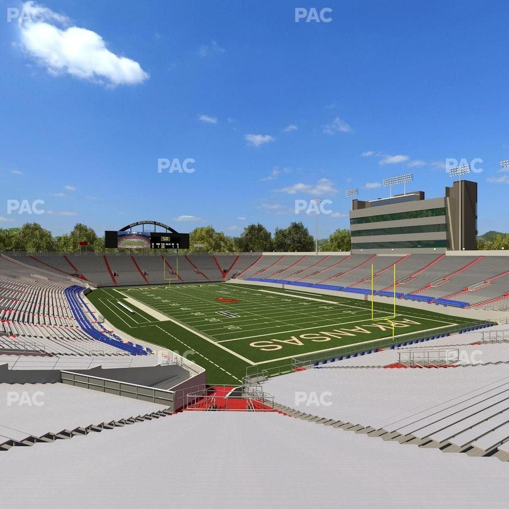 War Memorial Stadium (Little Rock) - Section 39 Seat View