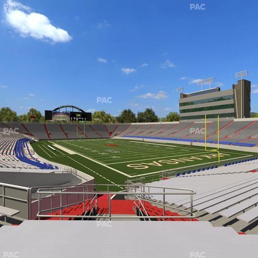 War Memorial Stadium (Little Rock) - Section 39 Seat View