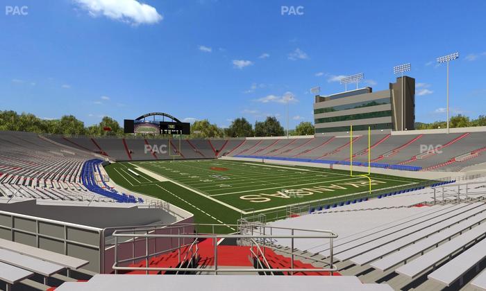 War Memorial Stadium (Little Rock) - Section 39 Seat View