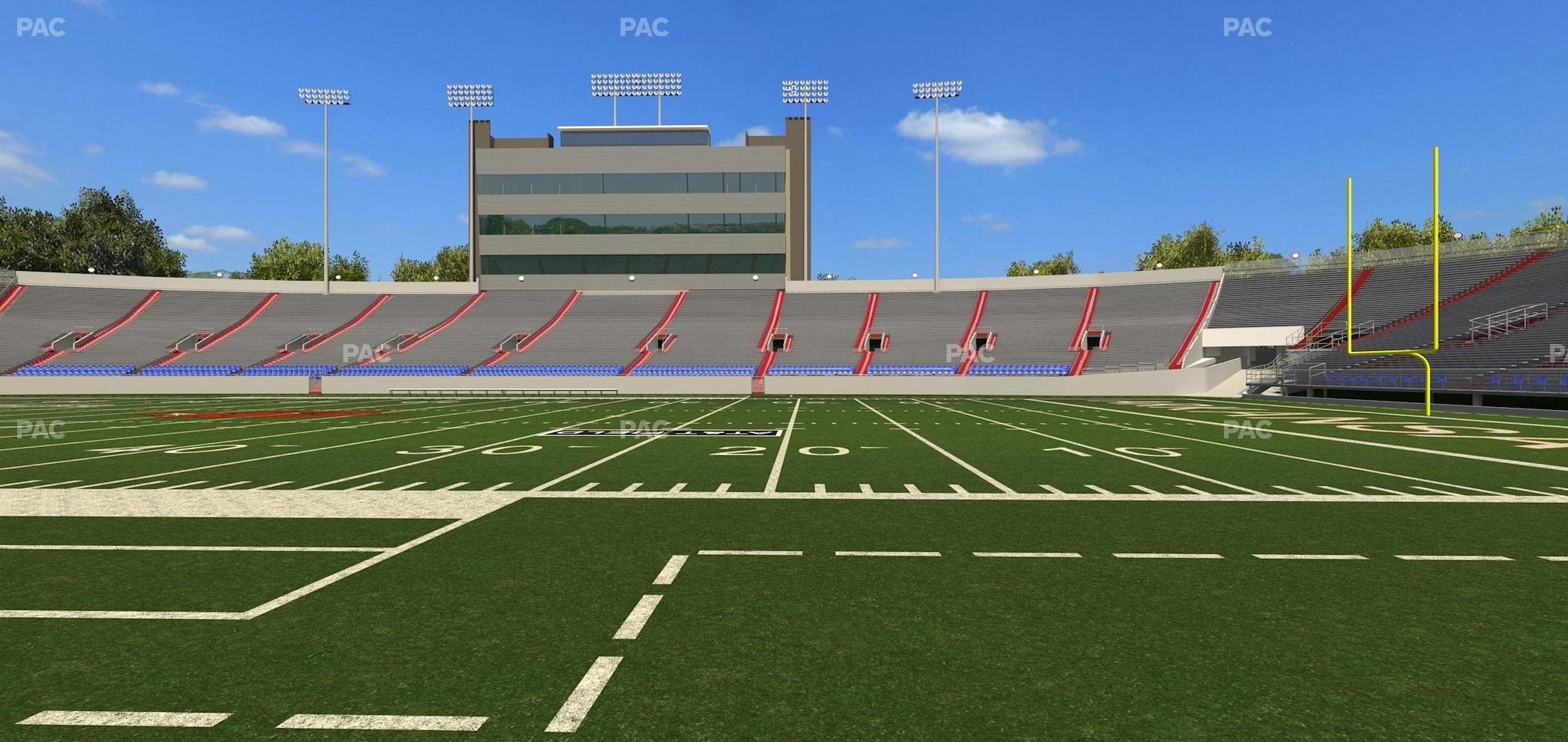 War Memorial Stadium (Little Rock) - Section 4 Seat View