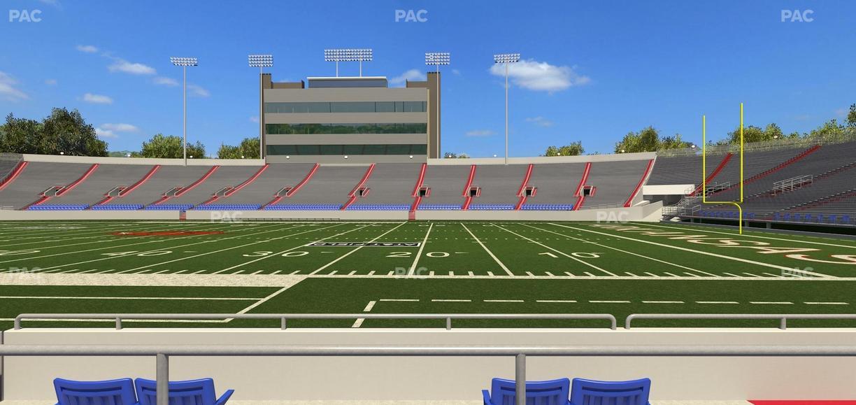 War Memorial Stadium (Little Rock) - Section 4 Seat View
