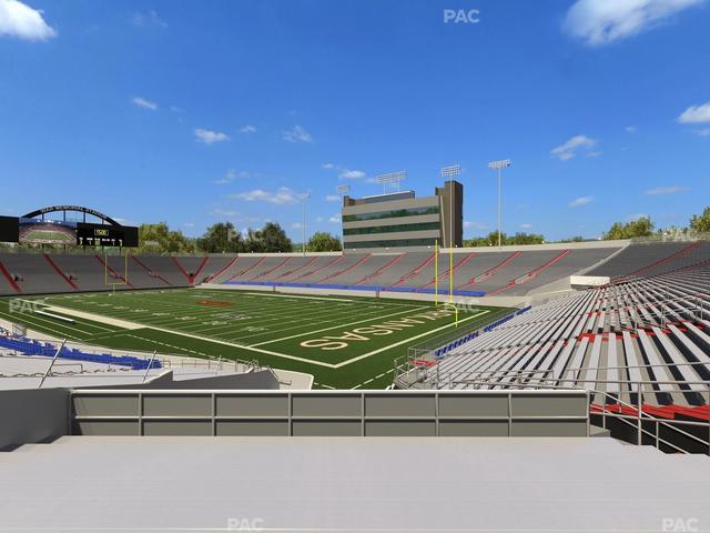 War Memorial Stadium (Little Rock) - Section 40 Seat View