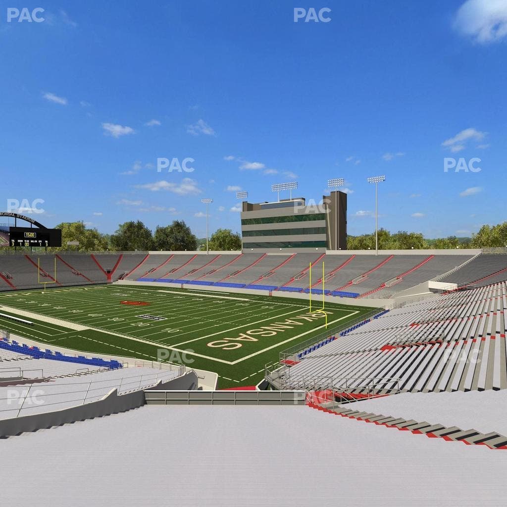War Memorial Stadium (Little Rock) - Section 40 Seat View