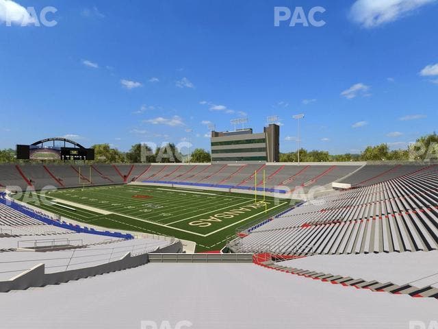 War Memorial Stadium (Little Rock) - Section 40 Seat View