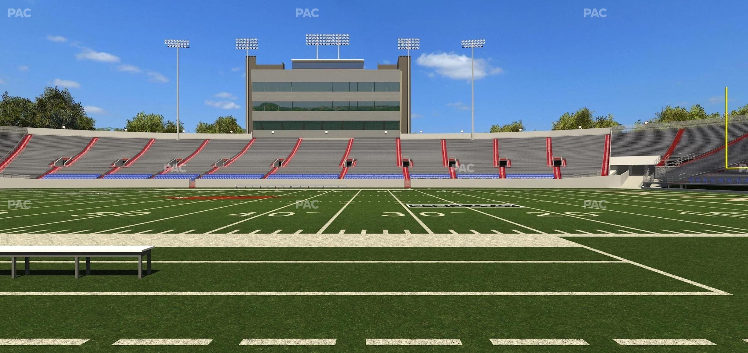 War Memorial Stadium (Little Rock) - Section 5 Seat View