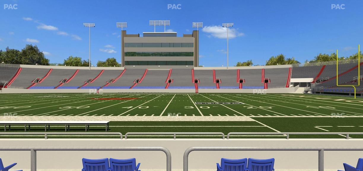War Memorial Stadium (Little Rock) - Section 5 Seat View