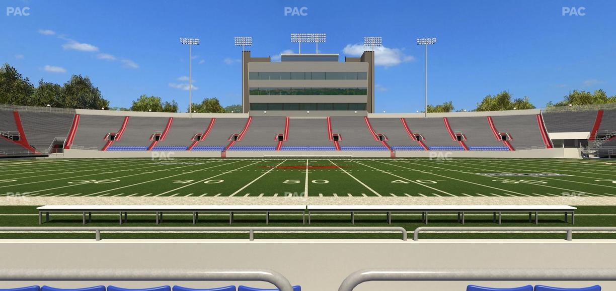 War Memorial Stadium (Little Rock) - Section 6 Seat View