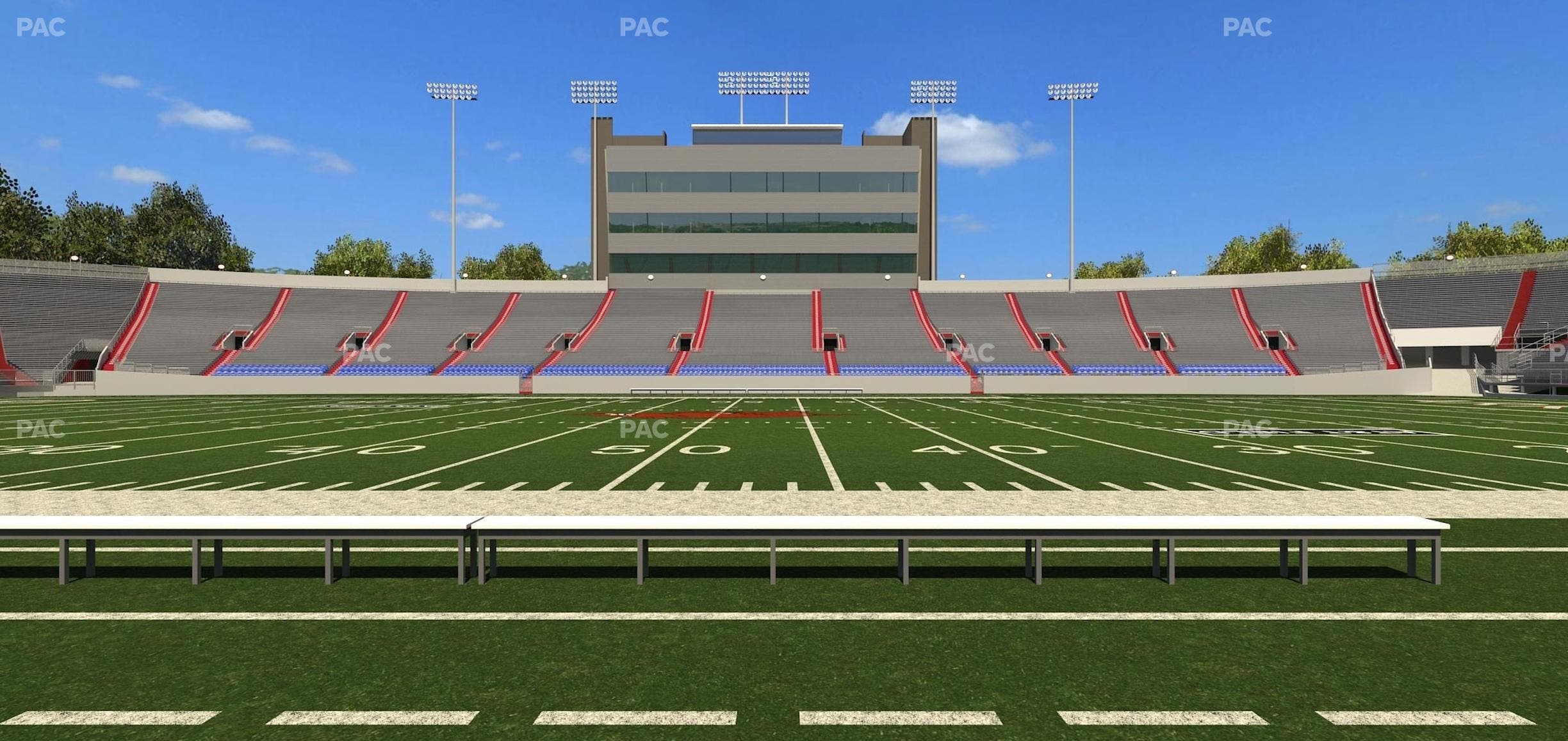 War Memorial Stadium (Little Rock) - Section 6 Seat View