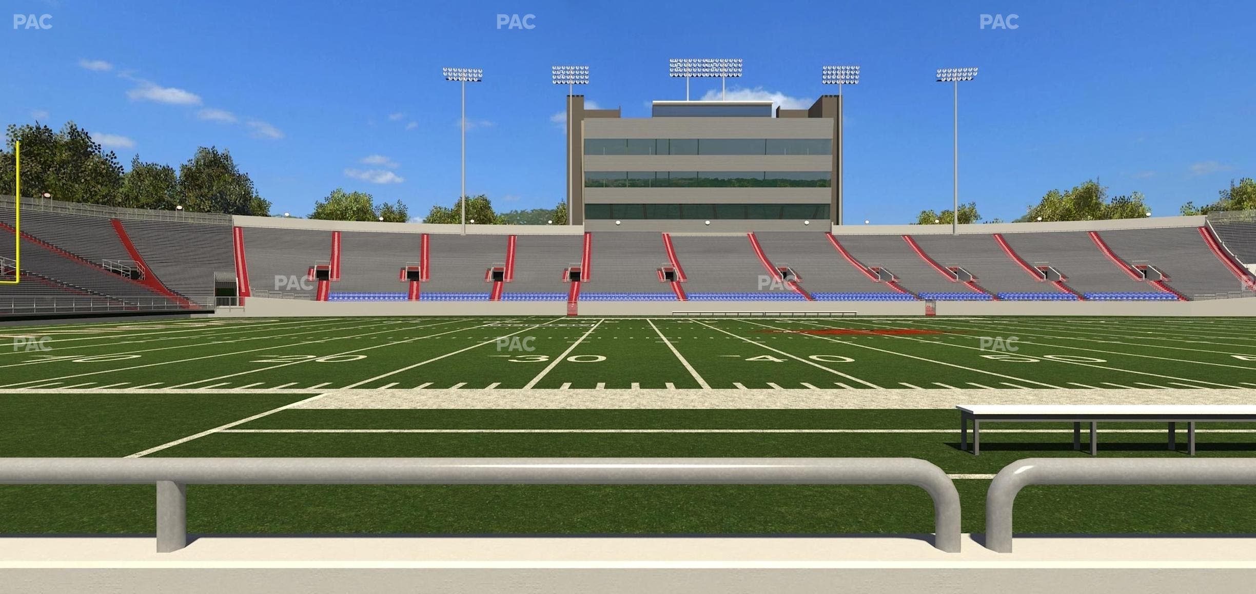 War Memorial Stadium (Little Rock) - Section 7 Seat View