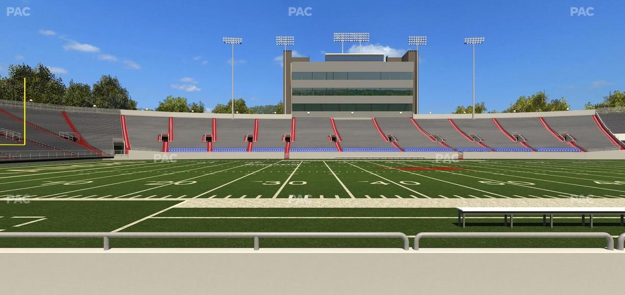 War Memorial Stadium (Little Rock) - Section 7 Seat View