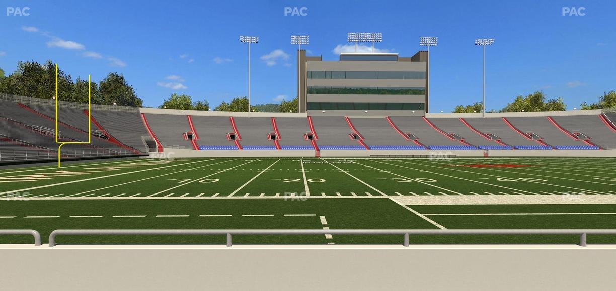 War Memorial Stadium (Little Rock) - Section 8 Seat View