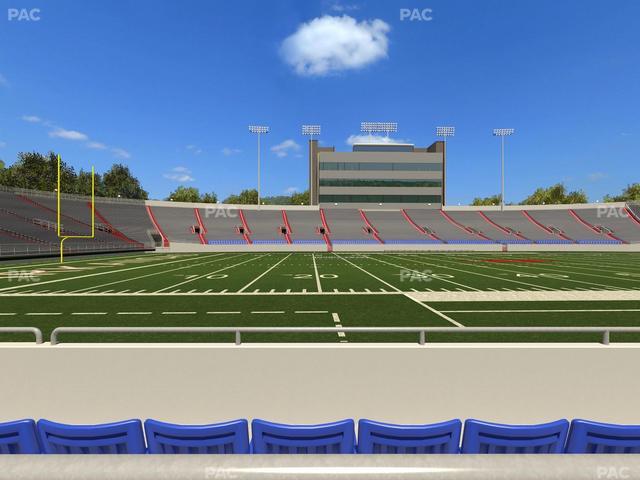 War Memorial Stadium (Little Rock) - Section 8 Seat View