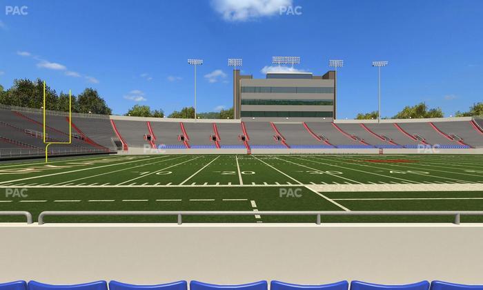 War Memorial Stadium (Little Rock) - Section 8 Seat View