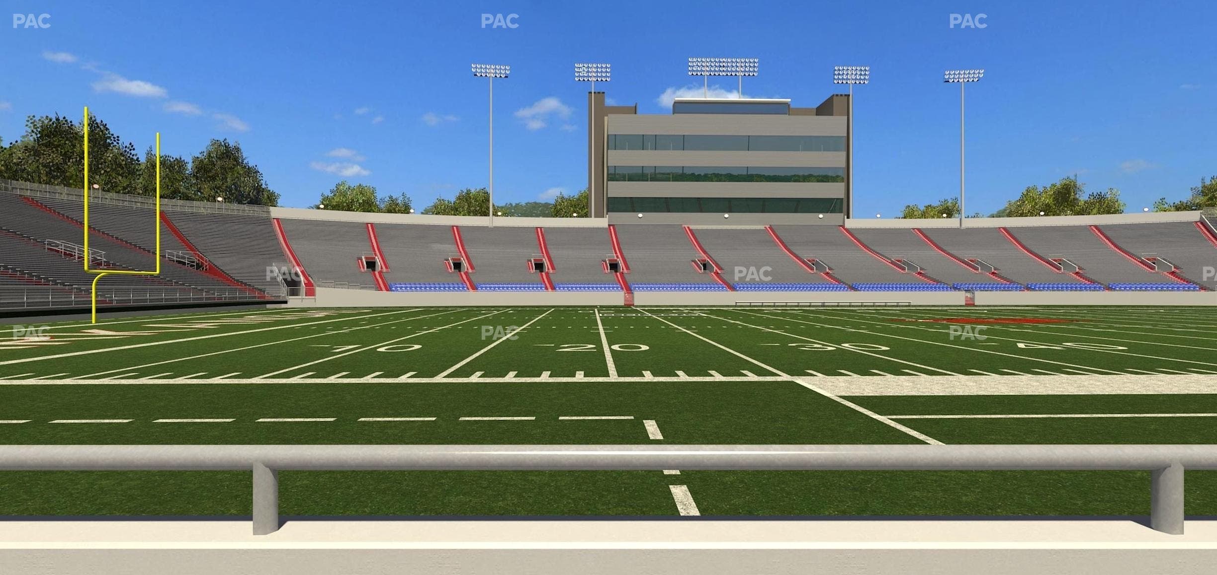 War Memorial Stadium (Little Rock) - Section 8 Seat View