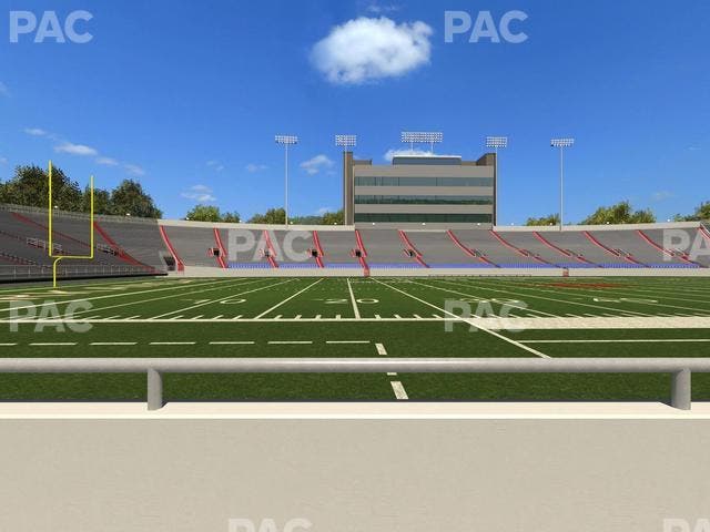 War Memorial Stadium (Little Rock) - Section 8 Seat View