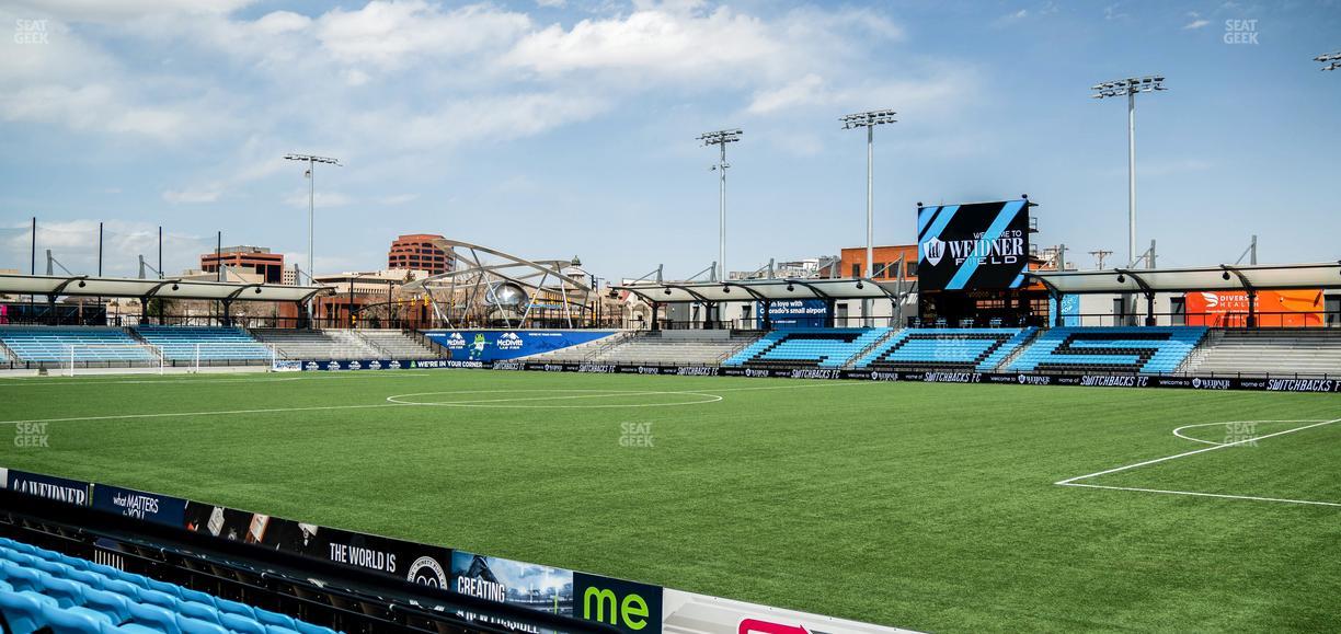 Weidner Field - Section 100 Seat View