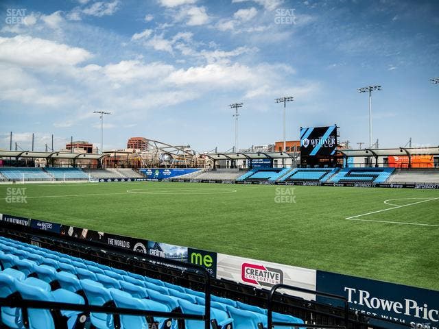 Weidner Field - Section 100 Seat View