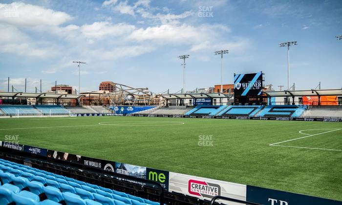 Weidner Field - Section 100 Seat View