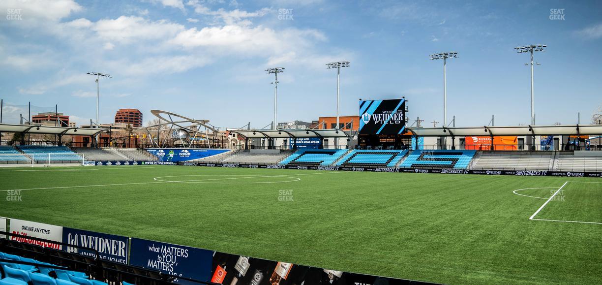 Weidner Field - Section 101 Seat View