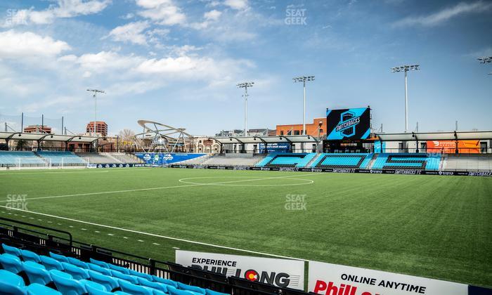 Weidner Field - Section 102 Seat View