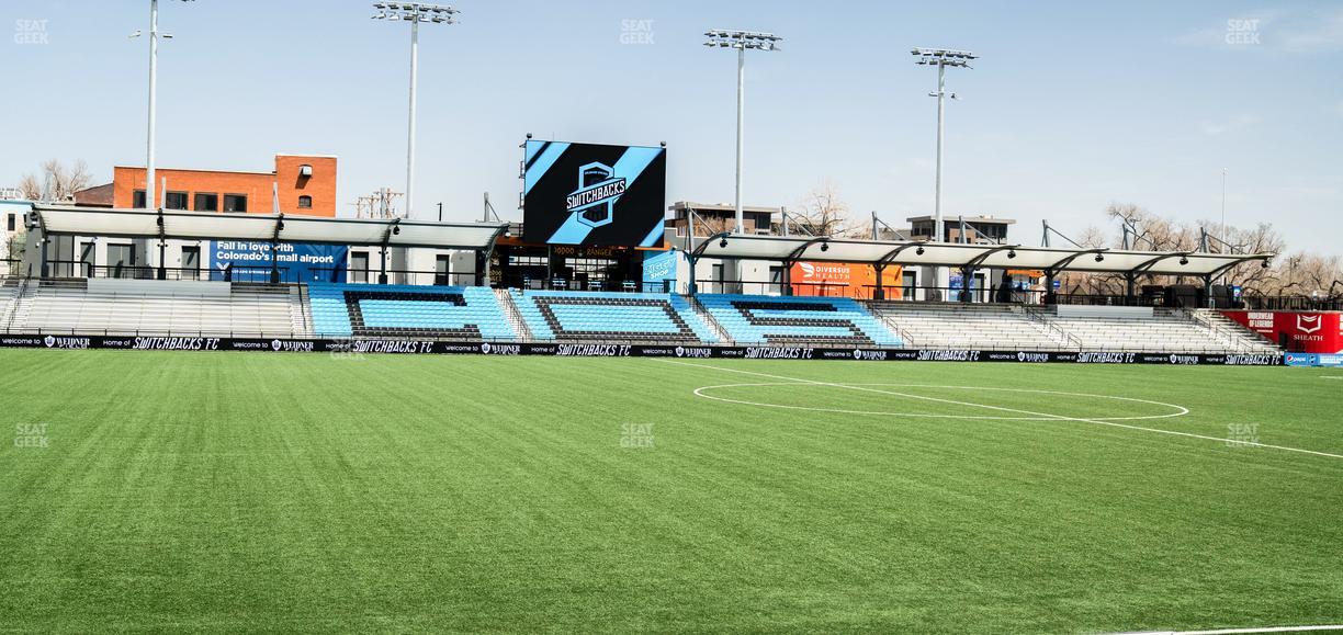 Weidner Field - Section 106 Seat View