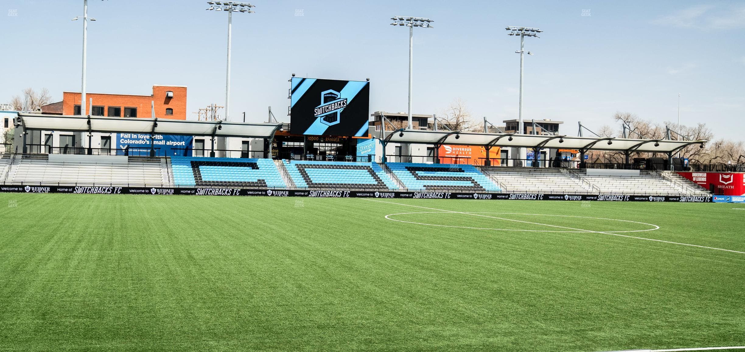 Weidner Field - Section 106 Seat View