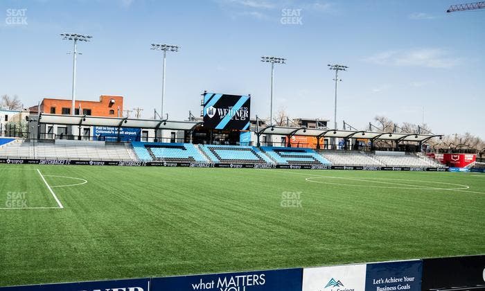 Weidner Field - Section 107 Seat View