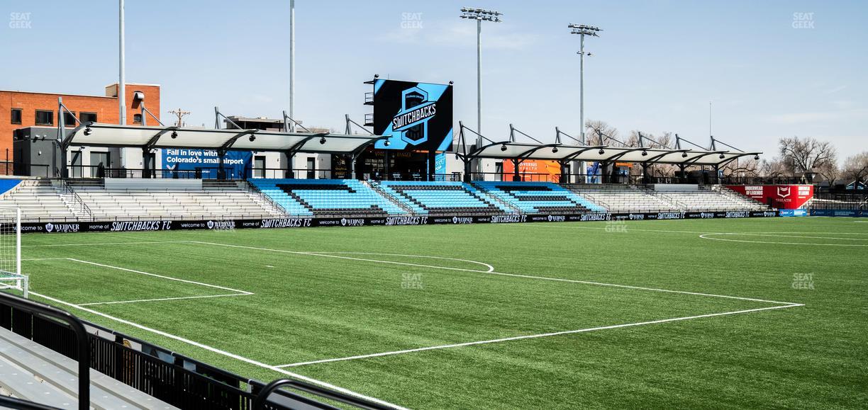 Weidner Field - Section 109 Seat View