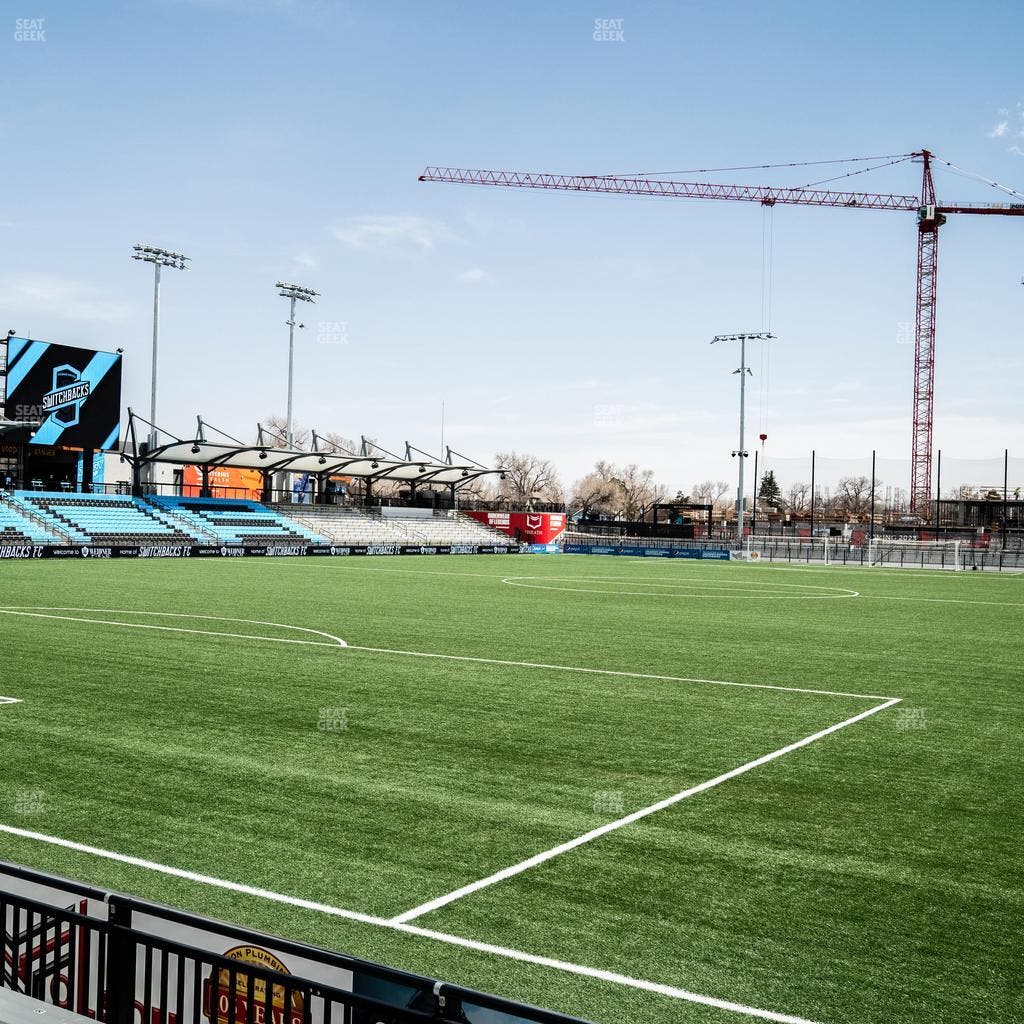 Weidner Field - Section 110 Seat View