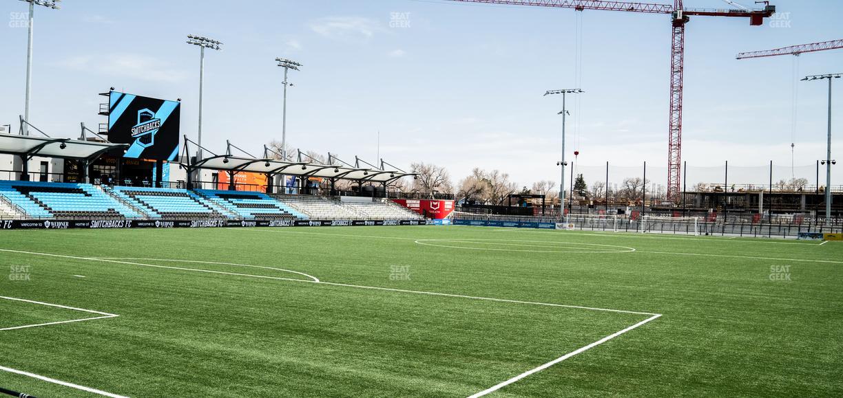 Weidner Field - Section 110 Seat View