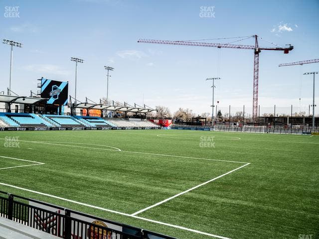 Weidner Field - Section 110 Seat View
